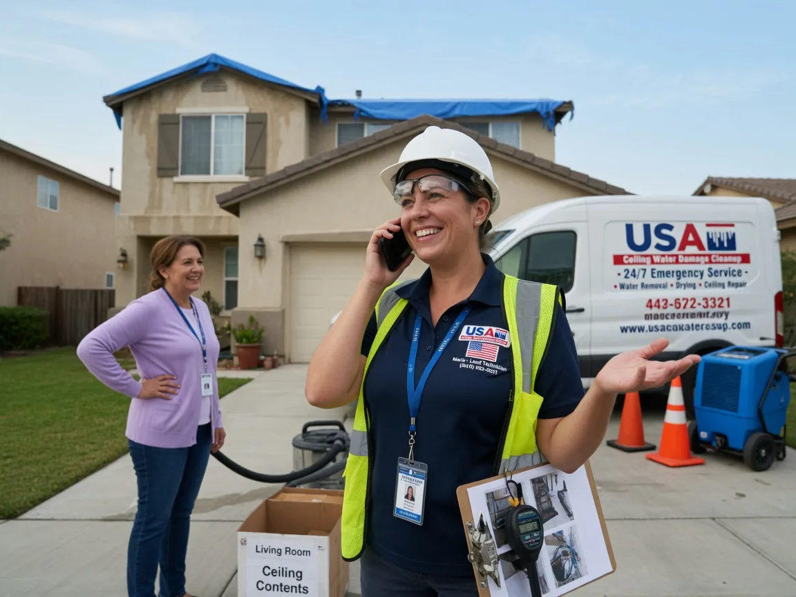 Ceiling Water Damage Restoration Medora, IN FAQs
